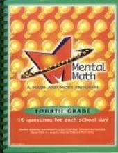 mentalmath4.jpg Book cover: 'Mental Math: Fourth Grade'