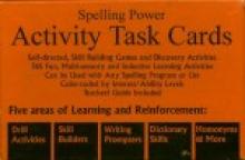 spellingpowercards.jpg Book cover: 'Spelling Power Activity Task Cards'