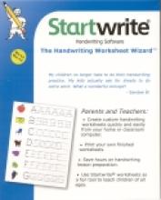 startwrite.jpg Book cover: 'Startwrite Handwriting Software: The Handwriting Worksheet Wizard'