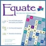 Book cover: 'Equate: The Equation Thinking Game'